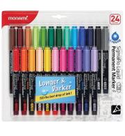 Opakowanie Marker permanentny SigmaFlo 24kol MONAMI