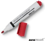 Opakowanie Marker suchościeralny czerwony (12szt)