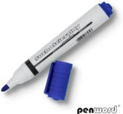 Marker suchościeralny niebieski (12szt). Wydawca: PENWORD. Dadada.pl Opakowanie Marker suchościeralny niebieski (12szt)
