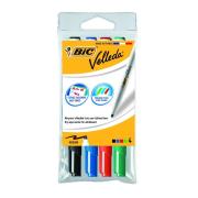 Marker suchościeralny Velleda 4szt BIC. Wydawca: Bic. Dadada.pl Opakowanie Marker suchościeralny Velleda 4szt BIC