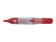 Opakowanie Marker V-board master medium czerwony (10szt)PILOT