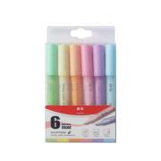 Markery akrylowe pastelowe Set 6szt.. Wydawca: M&G. Dadada.pl Opakowanie Markery akrylowe pastelowe Set 6szt.