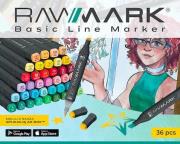 Opakowanie Markery Basic Line 36szt + 5stron