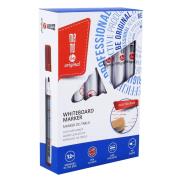 Markery suchościeralne czerwony (12szt) MemoBe. Wydawca: MemoBe. Dadada.pl Opakowanie Markery suchościeralne czerwony (12szt) MemoBe