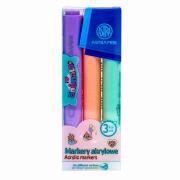 Markery trójkątne akrylowe Astrapen Animals 3 kolory. Wydawca: ASTRA art-pap. Dadada.pl Opakowanie Markery trójkątne akrylowe Astrapen Animals 3 kolory