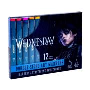 Opakowanie Markery trójkątne dwustronne 12kol Wednesday ASTRA