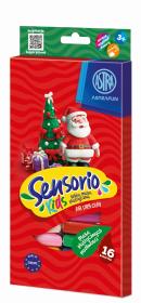 Masa plastyczna Astrafun Sensorio Kids 16 kolorów. Wydawca: ASTRA art-pap. Dadada.pl Opakowanie Masa plastyczna Astrafun Sensorio Kids 16 kolorów