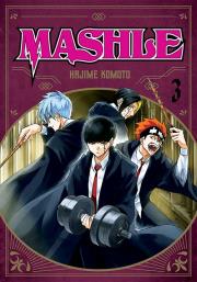 MASHLE. Tom 3. Autor: Hajime Koumoto. Dadada.pl Okładka książki MASHLE. Tom 3