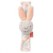 Maskotka, bransoletka na rękę, grzechotka. Wydawca: BabyFehn. Dadada.pl Opakowanie Maskotka, bransoletka na rękę, grzechotka