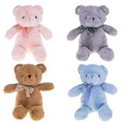 Opakowanie Maskotka Miś z kokardką 30cm mix ROZETTE