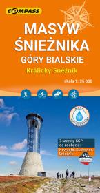 Okładka książki Masyw Śnieżnika, Góry Bialskie wersja laminowana