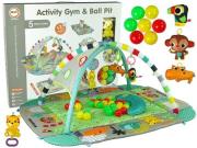 Opakowanie Mata edu dla niemowląt z piłeczkami 5w1