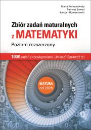 Matematyka LO zbiór zadań maturalnych ZR. Autor: Romanowska Maria, Tomasz Szwed, Bartosz Romanowski. Dadada.pl Okładka książki Matematyka LO zbiór zadań maturalnych ZR
