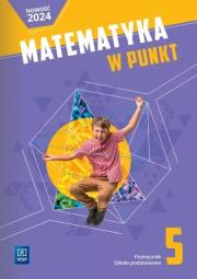 Okładka książki Matematyka w punkt podręcznik klasa 5 szkoła podstawowa