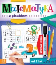 Okładka książki Matematyka z pisakiem. Piszę i zmazuję od 7 lat