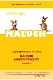 Matematyka z wesołym kangurem kat. Maluch 2022. Autor: Bobiński Zbigniew, Piotr Jędrzejewicz, Krause Agnieszka, Witold Kraśkiewicz. Dadada.pl Okładka książki Matematyka z wesołym kangurem kat. Maluch 2022