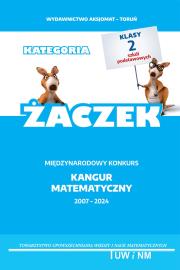 Okładka książki Matematyka z wesołym kangurem kat. Żaczek 2024