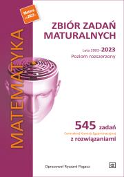 Matematyka Zbiór zadań maturalnych lata 2002–2023 Poziom rozszerzony. Autor: Ryszard Pagacz. Dadada.pl Okładka książki Matematyka Zbiór zadań maturalnych lata 2002–2023 Poziom rozszerzony