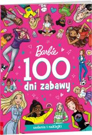Okładka książki Mattel Barbie 100 dni zabawy STO-1101