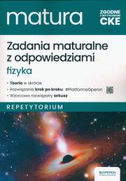 Matura 2025 Fizyka Repetytorium ZR. Autor: Kornaś Grzegorz. Dadada.pl Okładka książki Matura 2025 Fizyka Repetytorium ZR