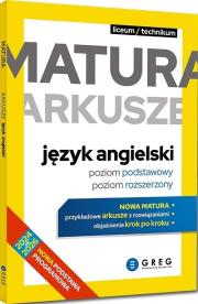 Okładka książki Matura - arkusze - język angielski ZPiR