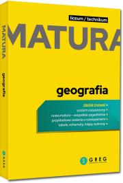 Matura - geografia - 2024 - repetytorium maturalne. Autor: Łękawa Agnieszka. Dadada.pl Okładka książki Matura - geografia - 2024 - repetytorium maturalne
