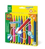 Opakowanie Mazaki trójkątne 12 kolorów