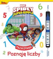 Okładka książki Mazakomania. Poznaję liczby. Marvel Spidey i S