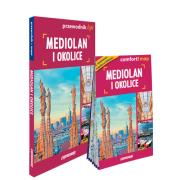 Okładka książki Mediolan i okolice light: przewodnik + mapa