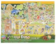 Opakowanie Mega naklejki Dino 500 sztuk