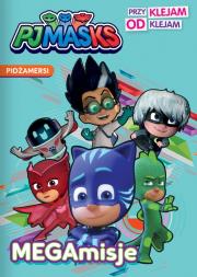 MEGAmisje. Pidżamersi. Przyklejam Odklejam. Autor: Opracowanie zbiorowe. Dadada.pl Okładka książki MEGAmisje. Pidżamersi. Przyklejam Odklejam