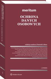 Okładka książki Meritum. Ochrona danych osobowych wyd. 2022