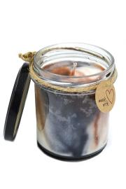 Zdjęcie produktu MiaBox Świeca sojowa marmurkowa Palo santo 350ml