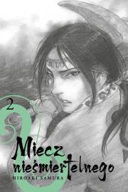 Miecz nieśmiertelnego #02. Autor: Hiroaki Samura. Dadada.pl Okładka książki Miecz nieśmiertelnego #02