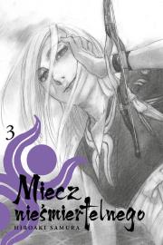 Miecz nieśmiertelnego #03. Autor: Hiroaki Samura. Dadada.pl Okładka książki Miecz nieśmiertelnego #03