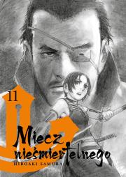 Miecz nieśmiertelnego. Tom 11. Autor: Hiroaki Samura. Dadada.pl Okładka książki Miecz nieśmiertelnego. Tom 11