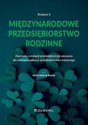 Okładka książki Międzynarodowe przedsiębiorstwo rodzinne w.2