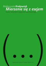 Okładka książki Mierzenie się z esejem