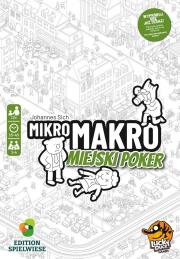 MikroMakro: Miejski poker. Wydawca: Lucky Duck Games Polska. Dadada.pl Opakowanie MikroMakro: Miejski poker