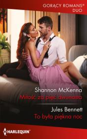 Miłość za pięć dwunasta. Autor: McKenna Shannon, Bennett Jules. Dadada.pl Okładka książki Miłość za pięć dwunasta