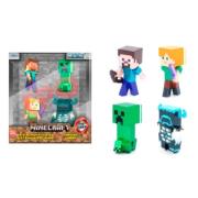 Minecraft figurki metalowe 6,5cm 4szt. Wydawca: Jada. Dadada.pl Opakowanie Minecraft figurki metalowe 6,5cm 4szt