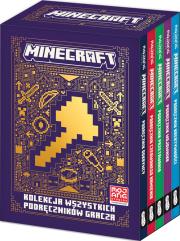 Minecraft. Kolekcja wszystkich podręczników gracza. Autor:   Praca zbiorowa. Dadada.pl Okładka książki Minecraft. Kolekcja wszystkich podręczników gracza