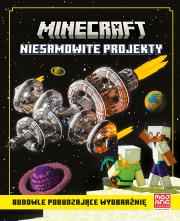 Minecraft. Niesamowite projekty. Autor: Thomas McBrien, Swampbaron, Anna Hikiert. Dadada.pl Okładka książki Minecraft. Niesamowite projekty