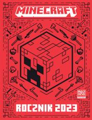 Minecraft. Rocznik 2023. Autor: Thomas McBrien, Mojang, Fabianowska Małgorzata. Dadada.pl Okładka książki Minecraft. Rocznik 2023