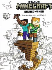 MINECRAFT. Zrelaksuj się, odkrywaj i twórz! Oficjalna kolorowanka. Autor: Opracowanie zbiorowe. Dadada.pl Okładka książki MINECRAFT. Zrelaksuj się, odkrywaj i twórz! Oficjalna kolorowanka