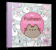 Mini Kolorowanka Pusheen. Autor: Claire Belton. Dadada.pl Okładka książki Mini Kolorowanka Pusheen