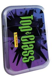 Mini puszki Top Class. Wydawca: Panini. Dadada.pl Opakowanie Mini puszki Top Class