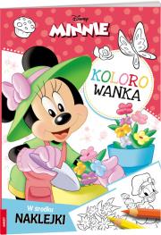 Okładka książki Minnie Kolorowanka