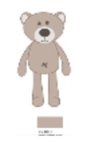 Miś Tulimy jasnobrązowy 19cm. Wydawca: Balibazoo. Dadada.pl Opakowanie Miś Tulimy jasnobrązowy 19cm