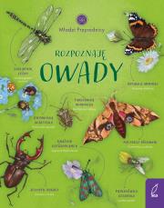 Młodzi przyrodnicy Rozpoznaję owady. Autor: Patrycja Zarawska. Dadada.pl Okładka książki Młodzi przyrodnicy Rozpoznaję owady